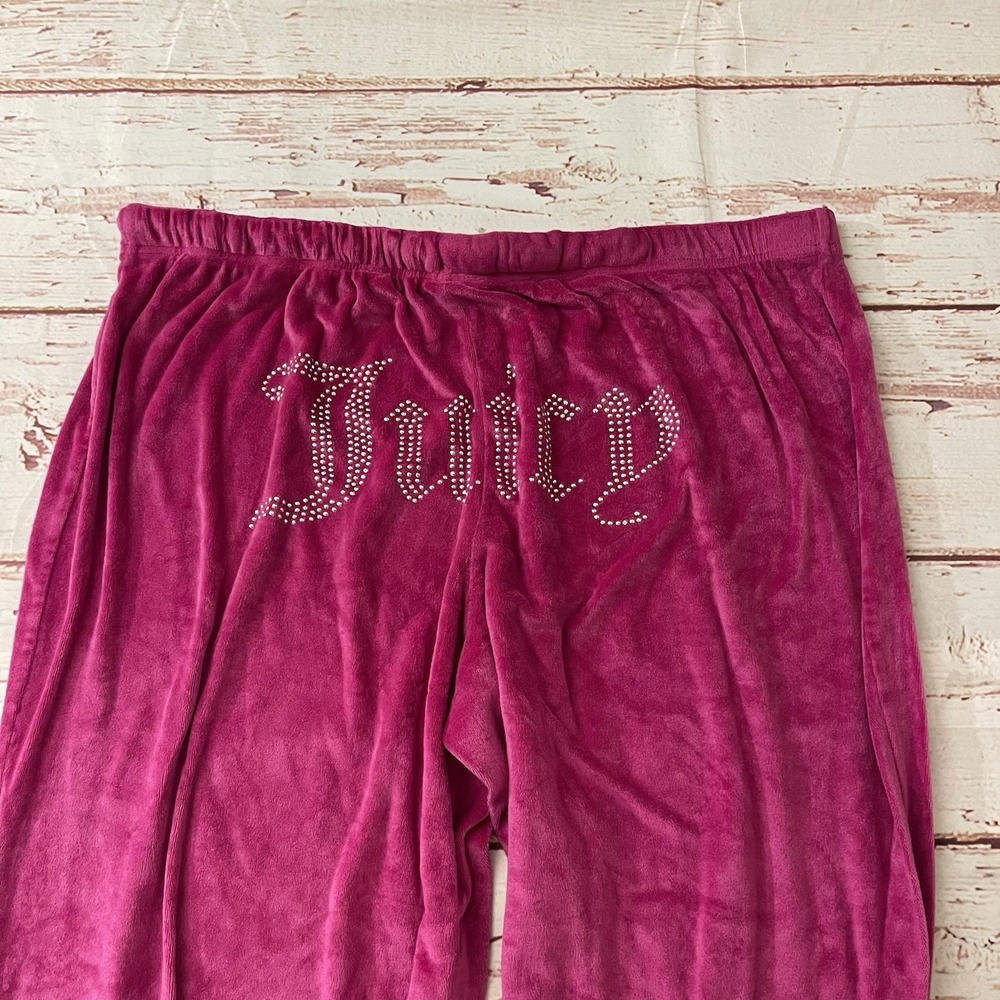 Juicy Couture Sleepwear Color Red Corvette Set Size Large Women's - Picture 9 of 12